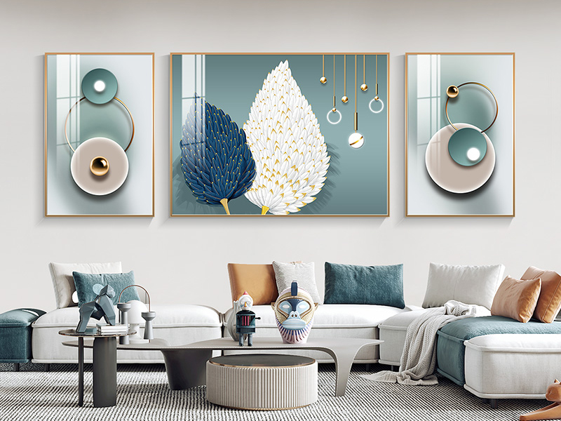 Carbon crystal electric heating mural